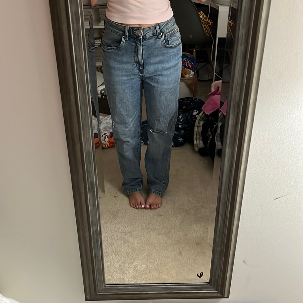 Cotton on medium washed jeans